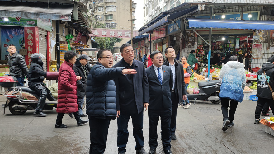 集团党委副书记、总司理程一带队督查御营新村清静生产和疫情防控等事情